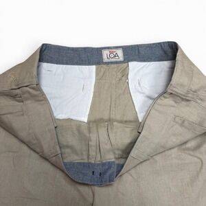 Rail Riders LOA Pants Mens 42 X 30 Beige Hemp Polyester Blend Lightweight Hiking